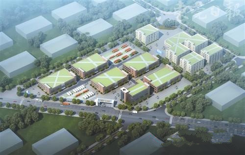 跨境貿易電子商務中心園區飯堂加固